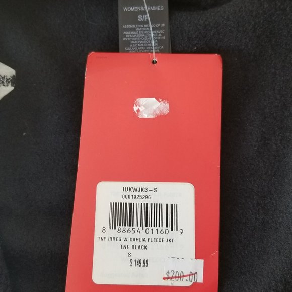 The North Face RARE Polartec Thermal Pro Dahlia Velour Fleece Jacket - Picture 4 of 9